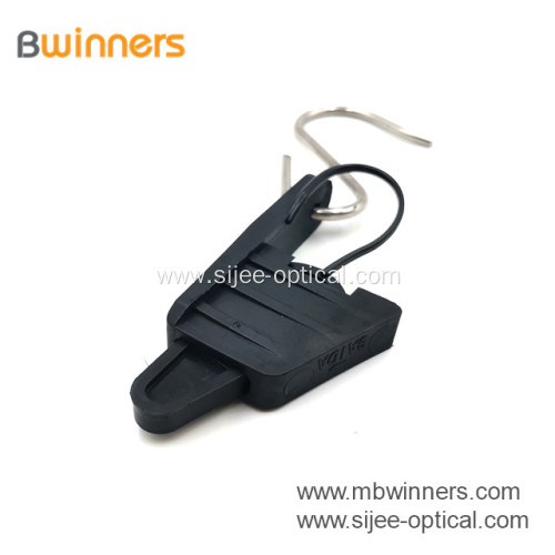 FTTH Plastic Fiber Optic Drop Wire Cable Suspension Clamp